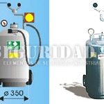 Lavaojos con ducha portatil | SEGURIDAD | Protección Ocular