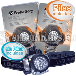 Linterna para casco/cabeza 21 Led. | OTRAS | Linterna de Seguridad