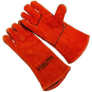 Guante Soldador Rojo Steelpro