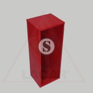 GABINETE PARA MATAFUEGO ABC POLVO x 2,5kg. SIN PUERTA CON TAPA