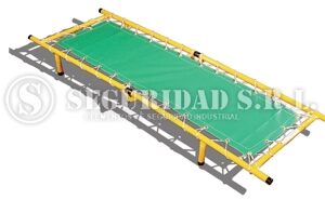 Canilla de lona plegable.