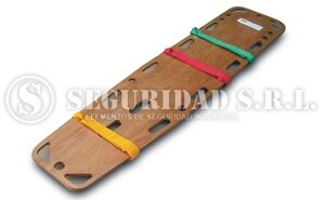 Camilla de rescate de madera