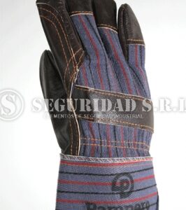 Guante de vaqueta combinado Pampero