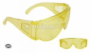 Anteojo Policarbonato Amarillo VISITA