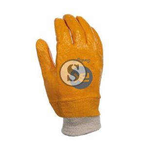 Guantes Nitrilo Amarillo Baño Completo. P/Elast.